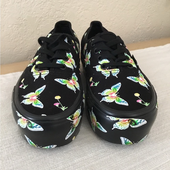 Vans Authentic Stacked Morph Blackout Glow In The Dark Size 6 - Picture 5 of 10